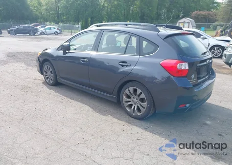 2013 Subaru Impreza Sport Premium из США, поврежденный, VIN JF1GPAL66D1891059